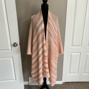 NEW! Calvin Klein. Cascading Front Cardigan. Cascade Cardigan. OS.